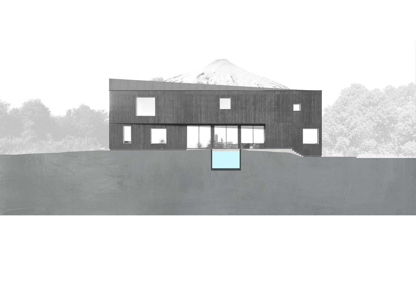 智利火山脚下的自然美景住宅-87