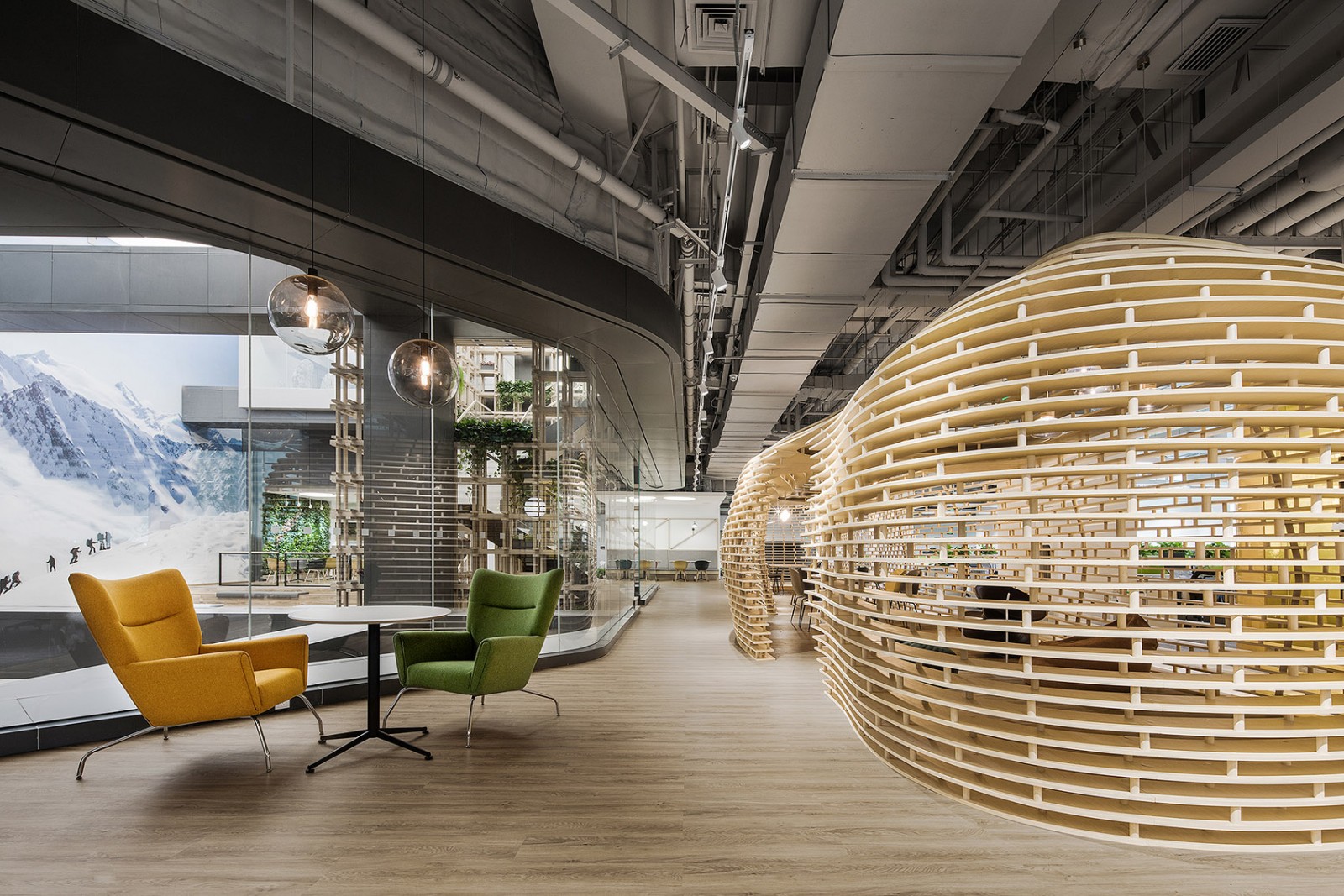 北京“百融云创”科技公司总部办公室  优景室内设计-15