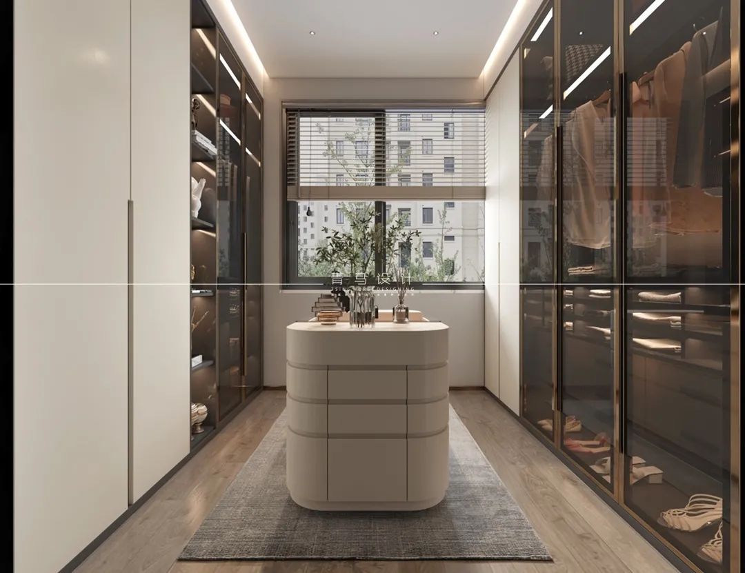 中南紫云集顶跃现代轻奢空间丨青马别墅空间设计-61