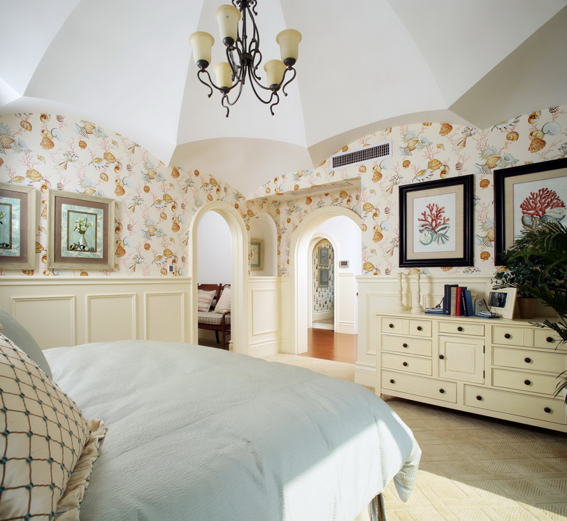 美式乡村风格的别墅样板房    罗马假日-3