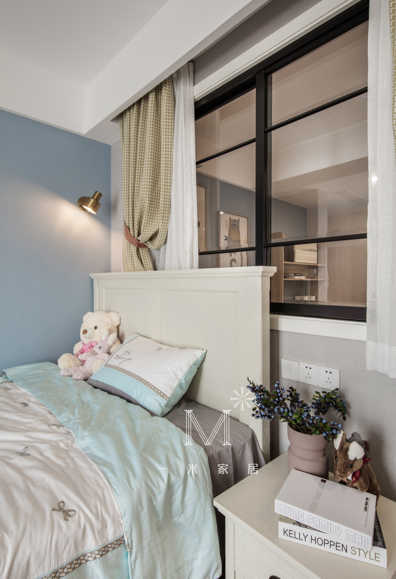 【一米家居】 ◣Luna&Dindin◥ 110㎡美式-39