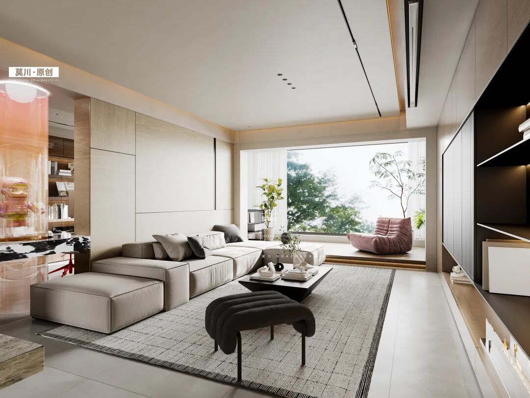 【莫川作品】深圳龙岗168㎡意式风格的家-103