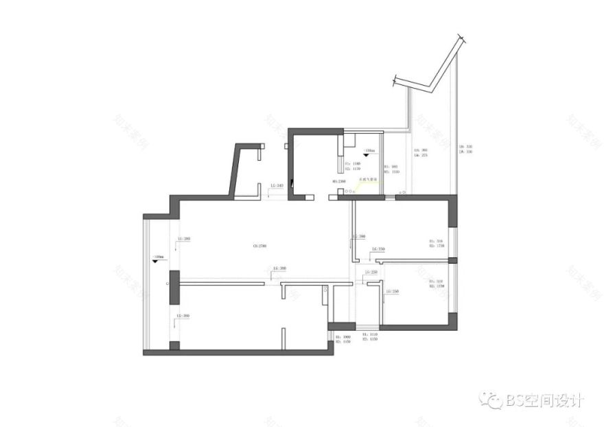 上海瑞虹新城私宅 | 灰调空间的渐进变化与灵动互动-38