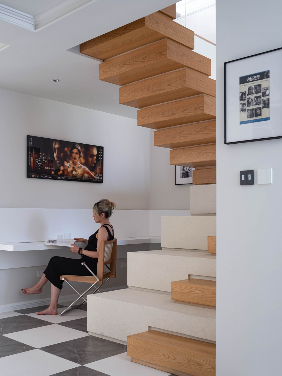 准辣妈导演的正负底片之家，北京400㎡极简别墅-39