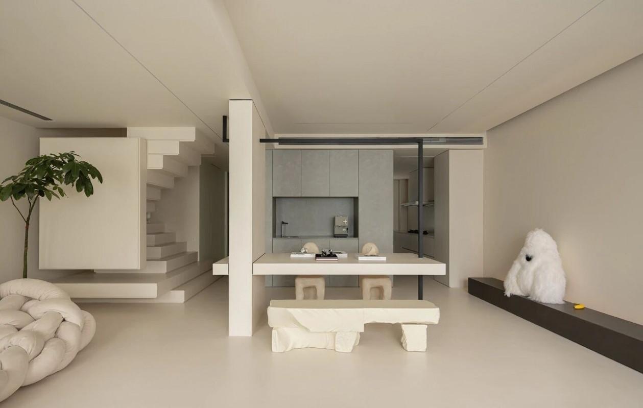 映象设计 · 上海240㎡极简叠墅丨中国上海丨上海映象设计-6