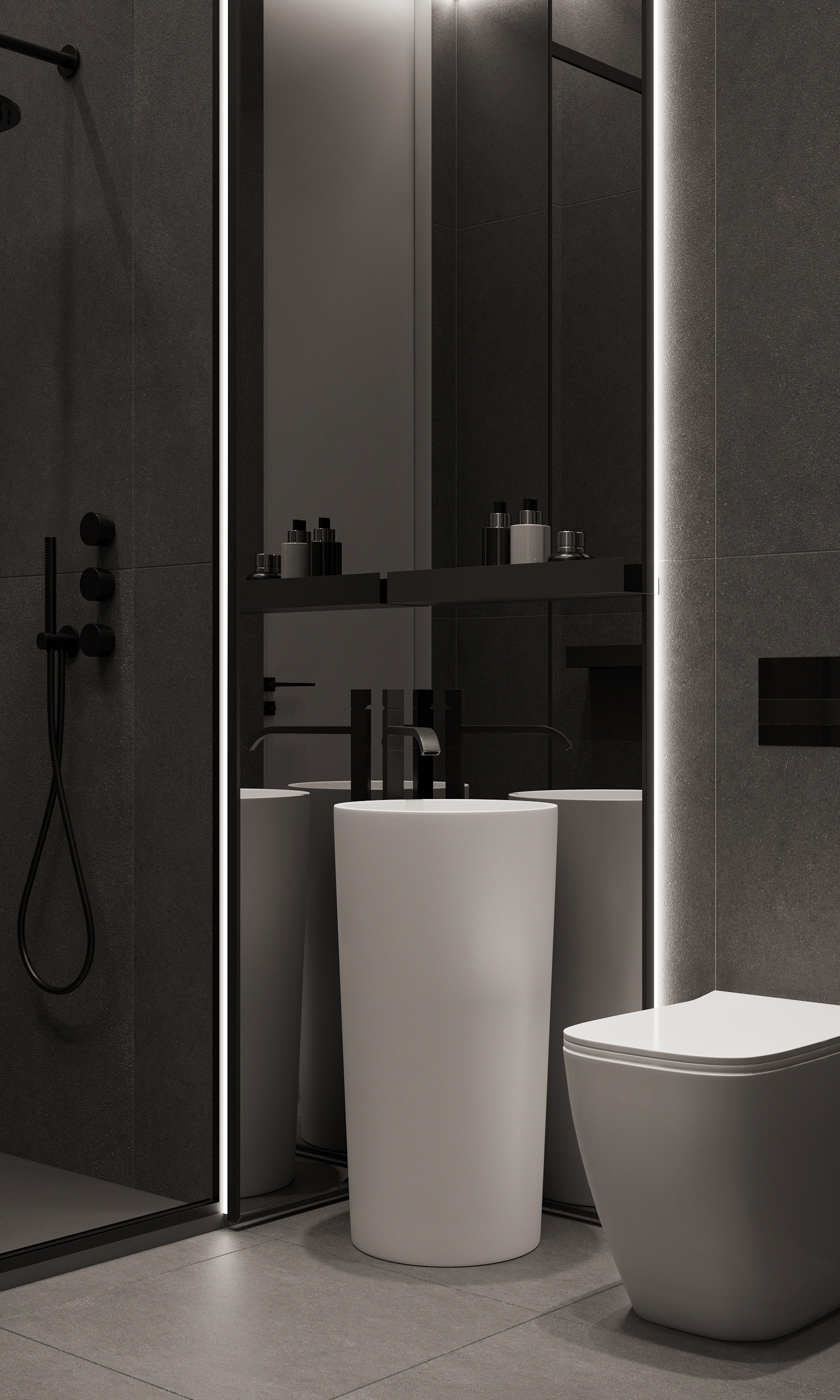 300平 三层住宅空间设计！-16