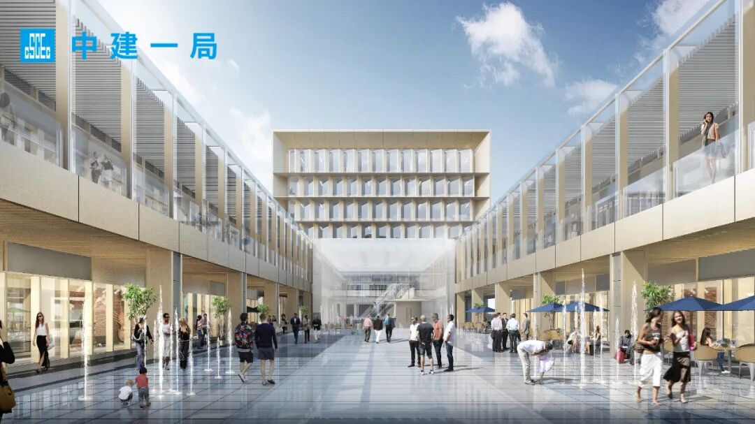 打造首都办公新业态！中建一局承建的北京朝阳孙河组团产业用地项目实现正负零-46