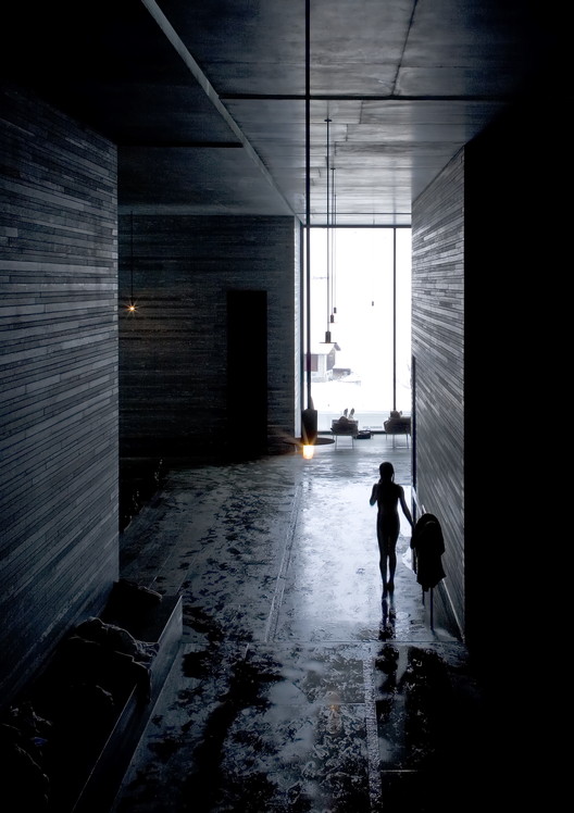 Peter Zumthor的Vals温泉浴场-40