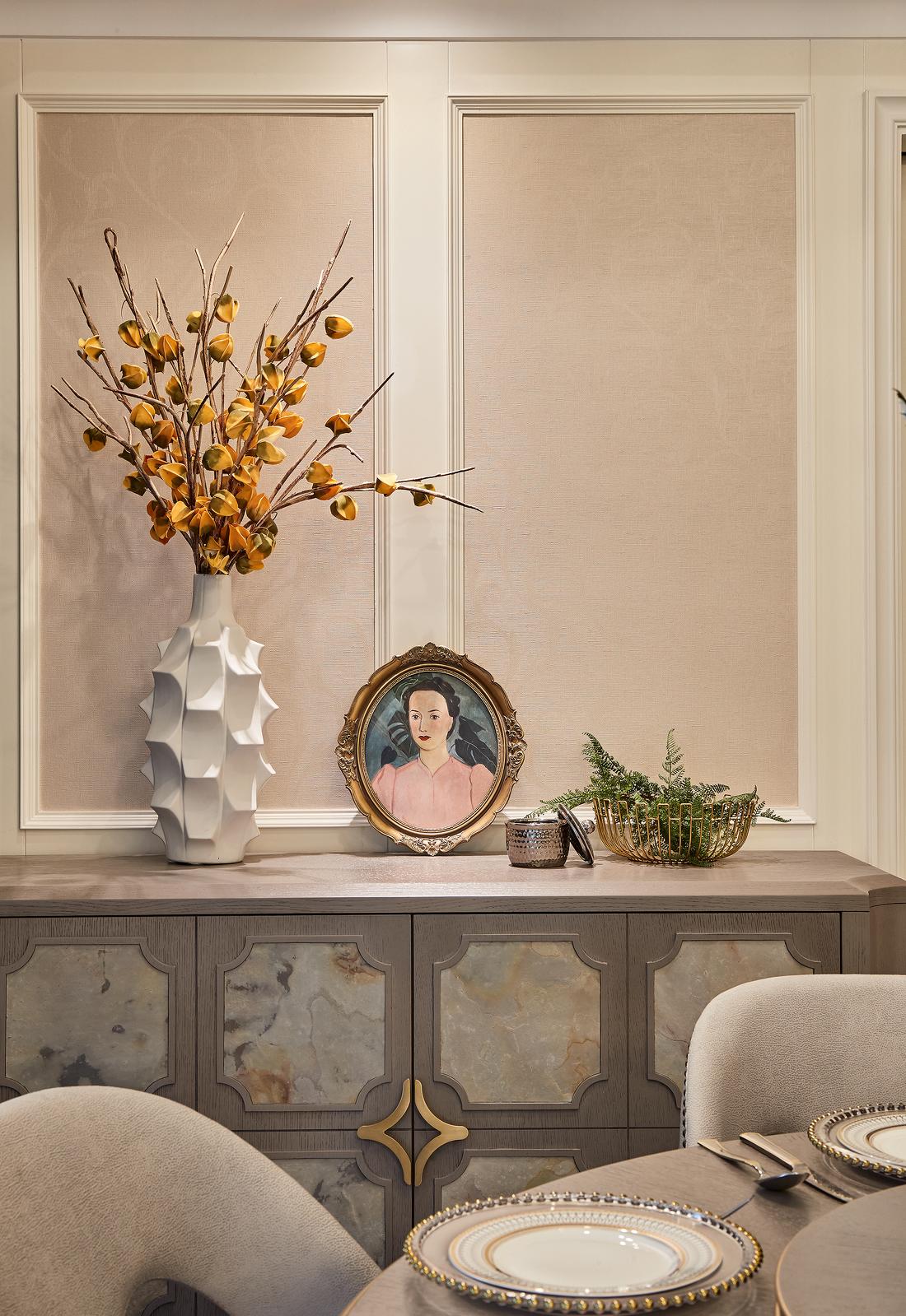 轻奢法式学区房设计-10