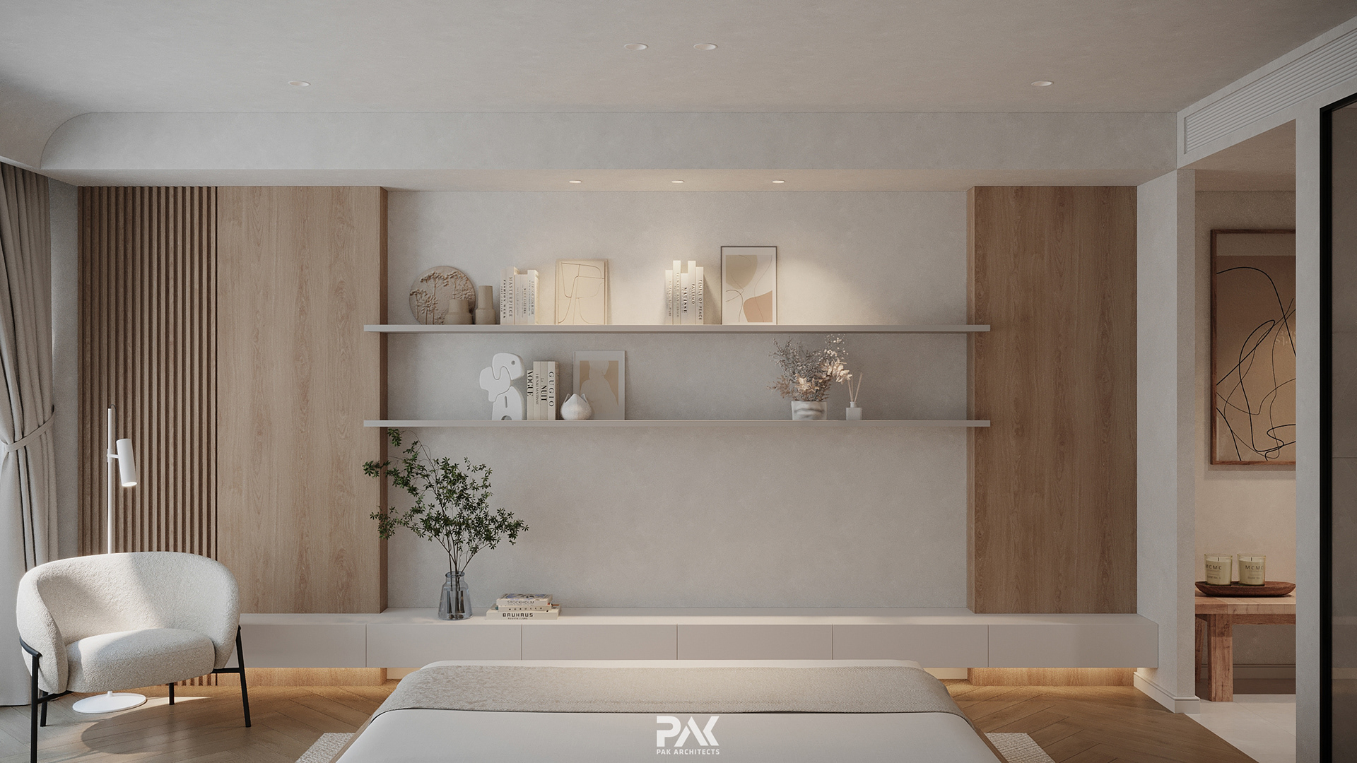 4月30日 住宅·女儿的卧室丨PAK Architects-1