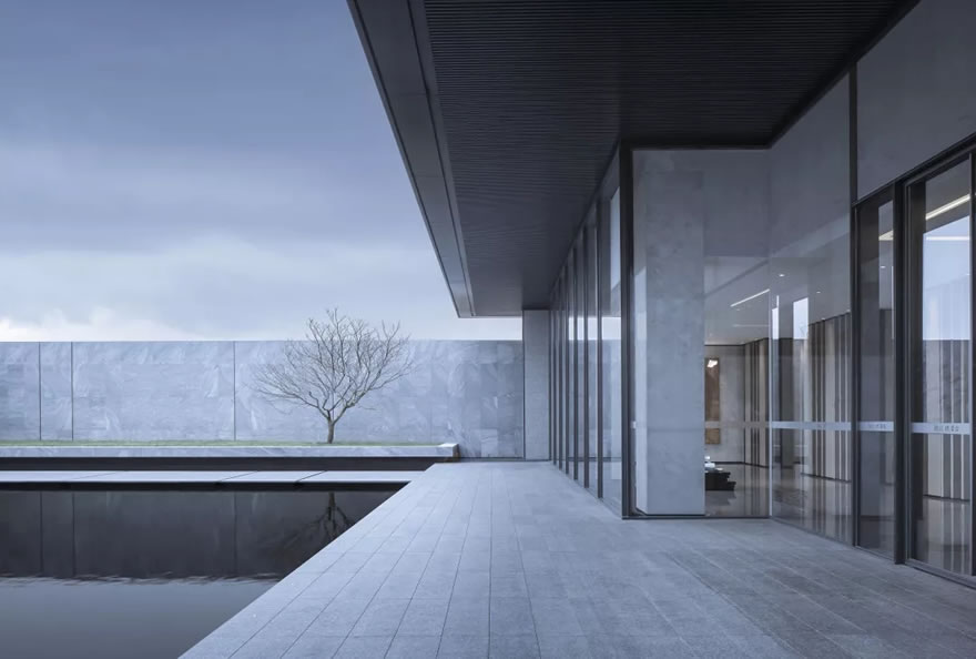 南昌融创玖玺台漂浮书院——现代极简与豫章文化的完美融合-59