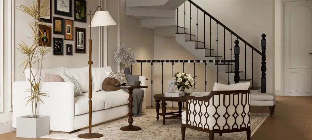 半盏茶香,一方庭院 · 把“山水画”搬进家丨壹号国际设计-59