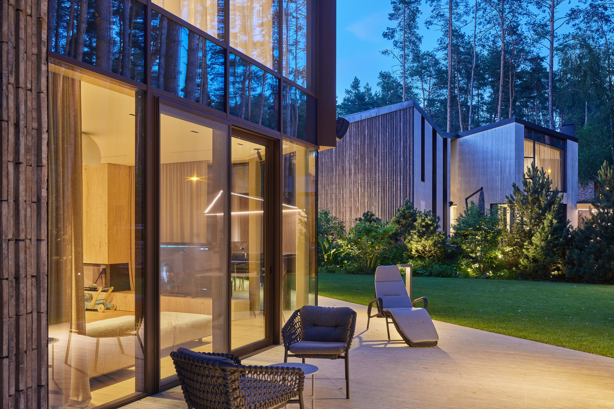 森林中的房屋丨立陶宛维尔纽斯丨Architektūros linija-20