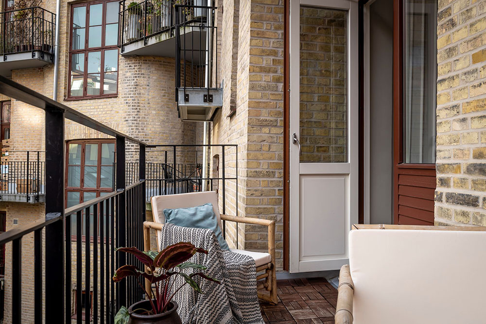 蓝色与白色的典雅公寓 | 哥德堡的瑞典设计之美-21