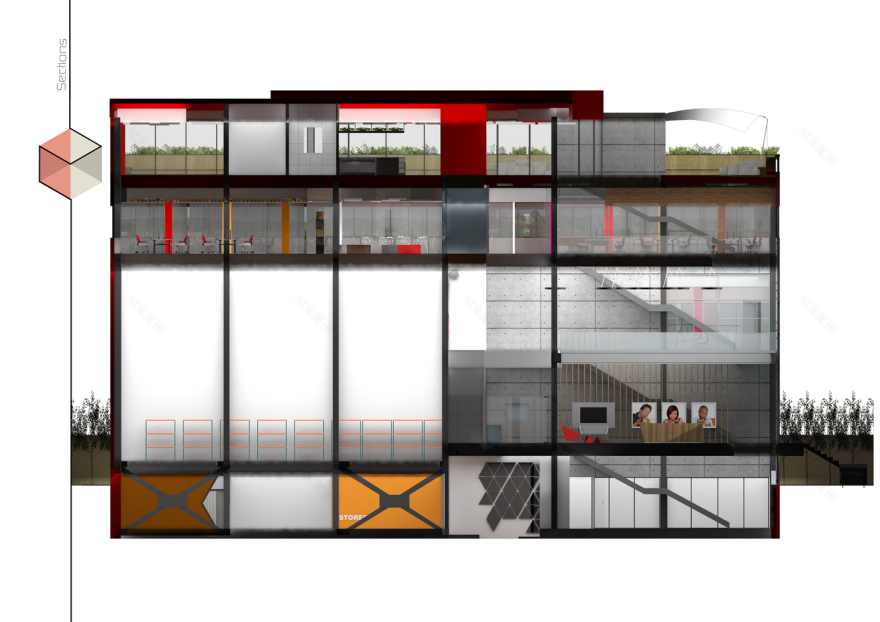 伊朗 Tehran 行政培训中心有机设计-59