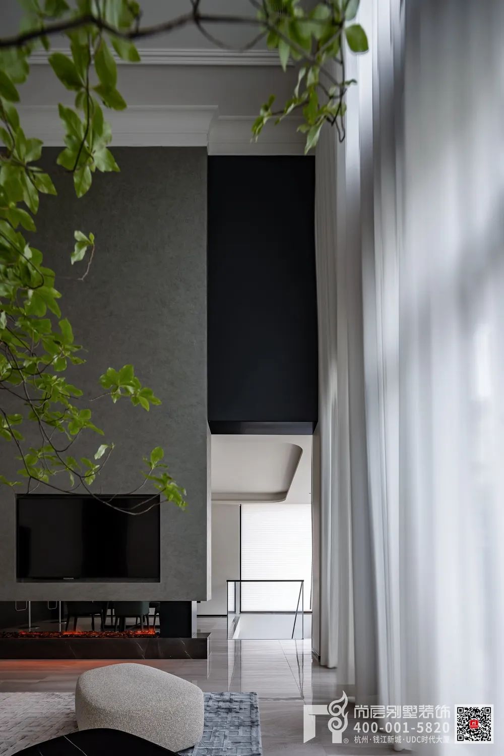 自然诗意·润物无声 · 现代别墅设计丨杭州尚层装饰-11