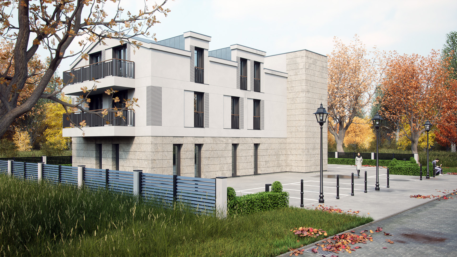 The Office Estate – Boutique Exterior Visualization-18