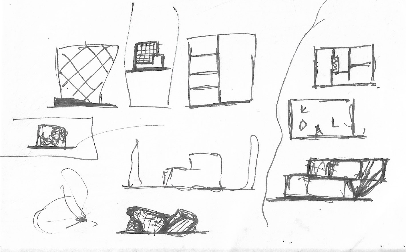 Architectural sketches-5