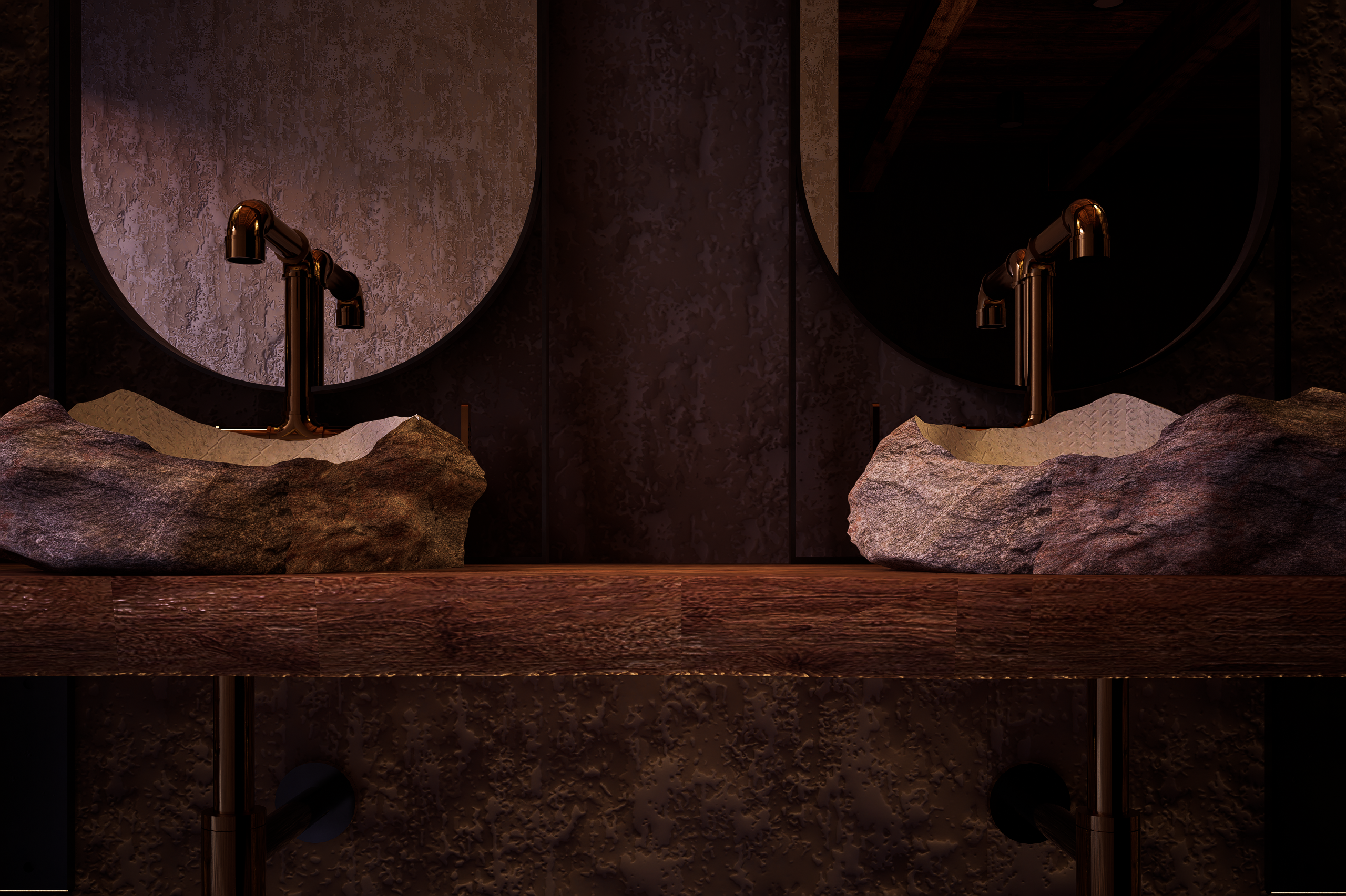 Project design and render of a sink-2