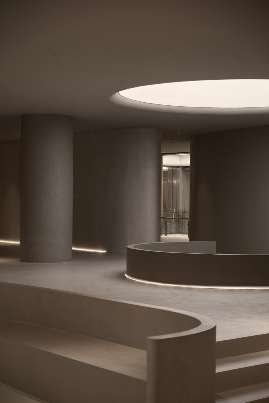 本色空间微水泥展厅丨杜志涛-5