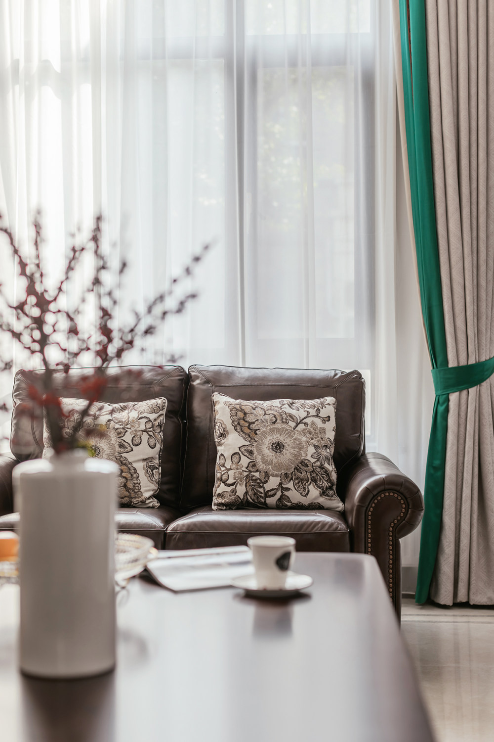 合肥蓝调别墅,美式简美风格的温馨三世同堂之家-15