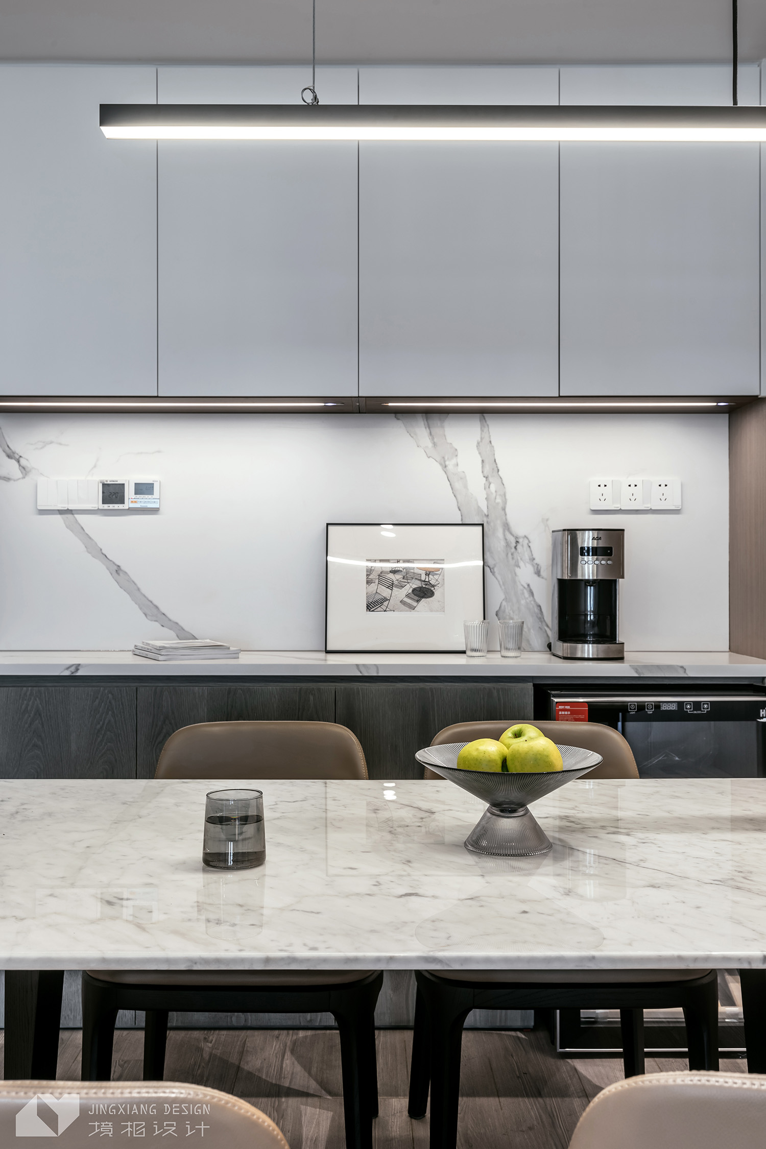 深圳龙光玖龙玺 89㎡现代简约家居设计,境相设计打造灰度空间-23