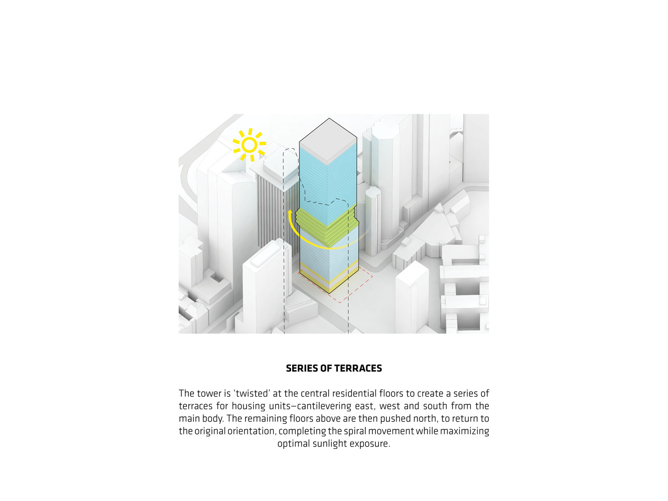 BIG 设计法兰克福新塔 雕塑般造型融入绿色空间-21