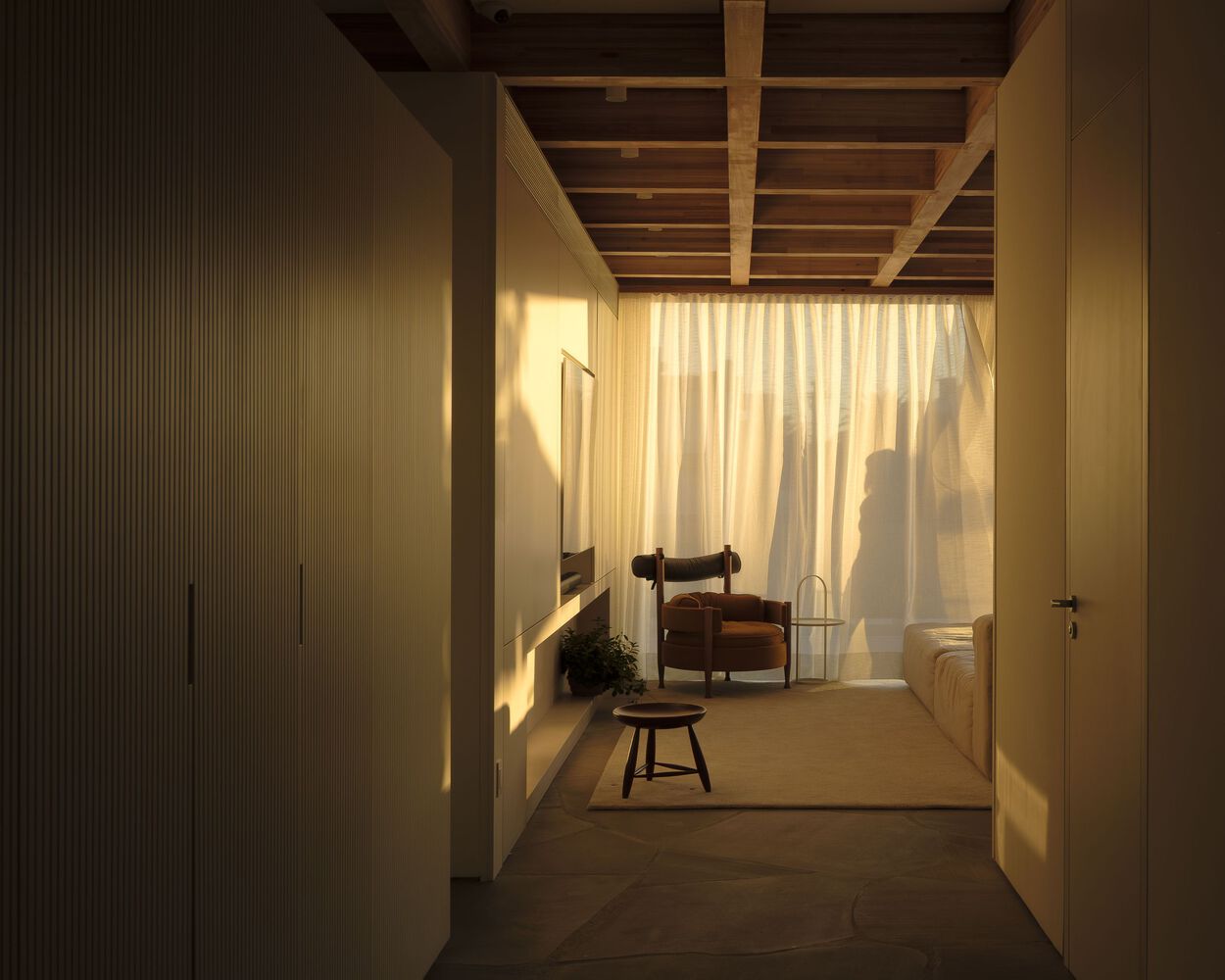 湖畔白色别墅丨巴西南里奥格兰德-32