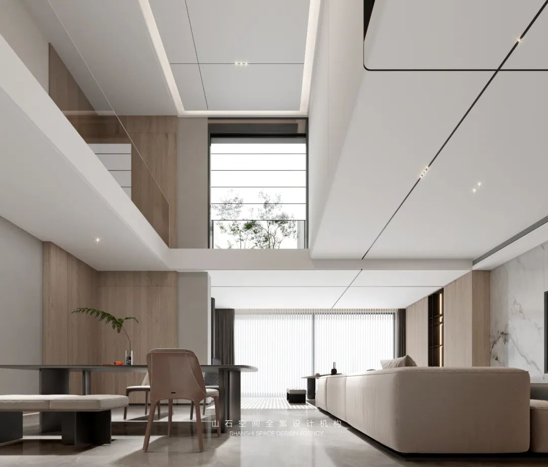 新希望锦麟河院挑空别墅丨中国沈阳丨山石空间全案设计机构-11