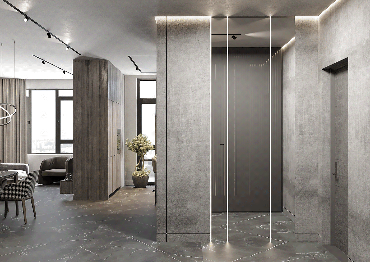 高级灰 水泥色的极致运用！                     -0