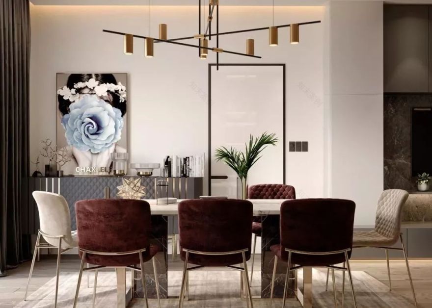 现代轻奢,温馨雅致的空间艺术-14