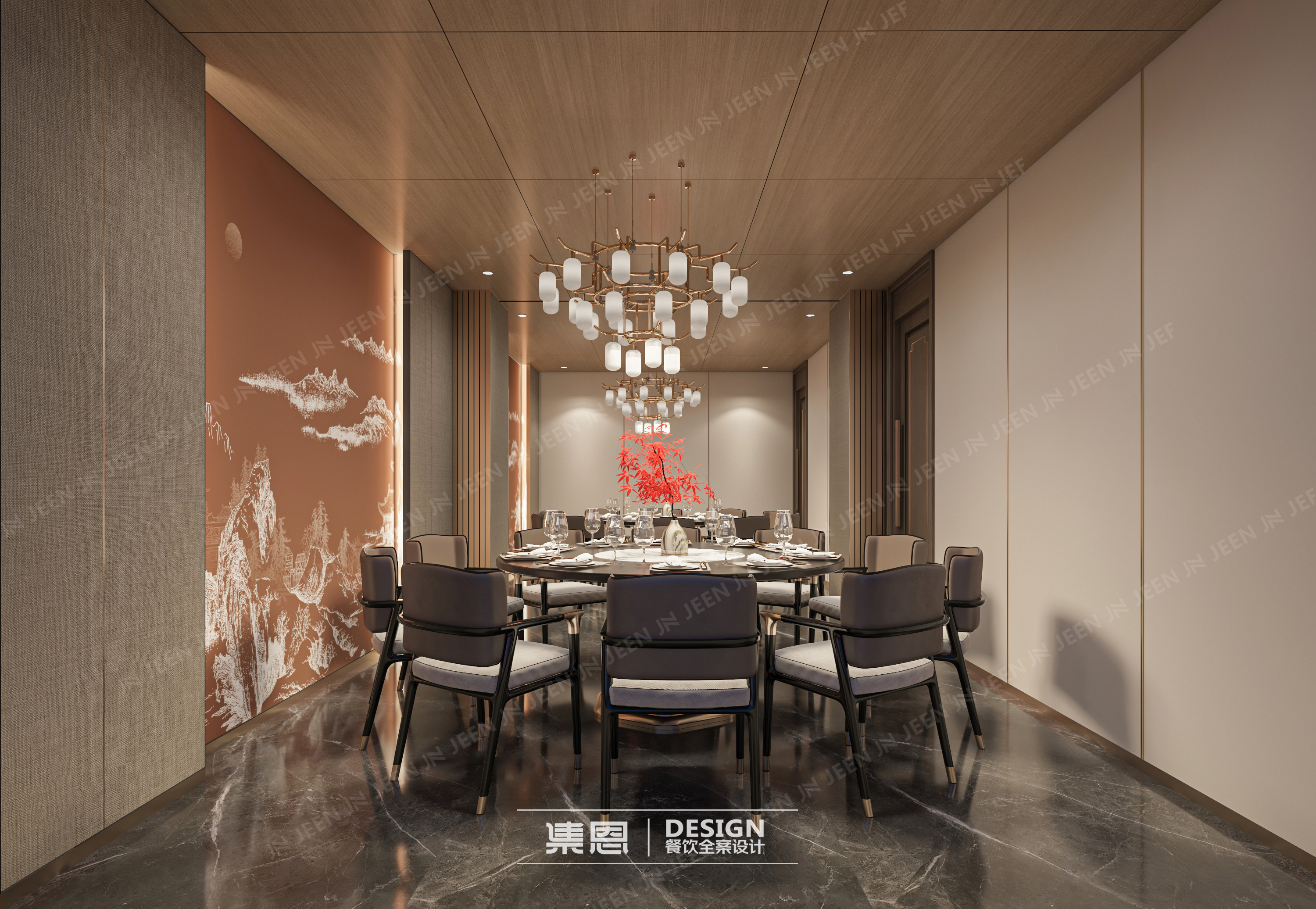 印象·东北·饺子馆丨中国周口丨集恩餐饮全案设计-12