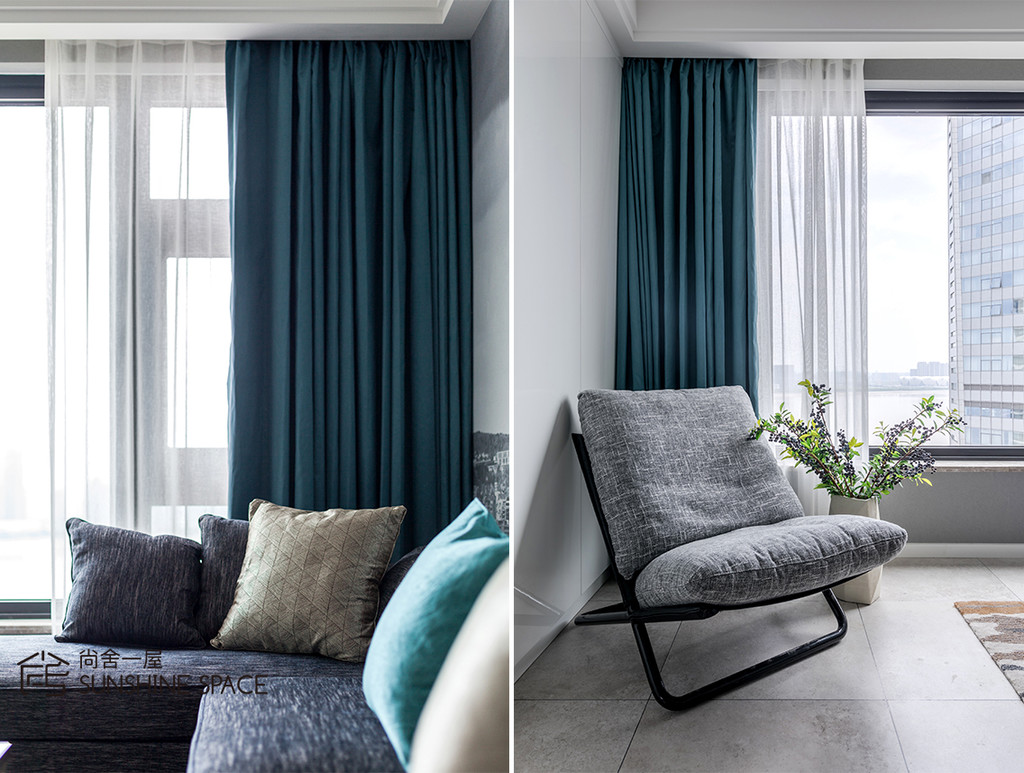 钱塘江畔的现代轻奢之家-16