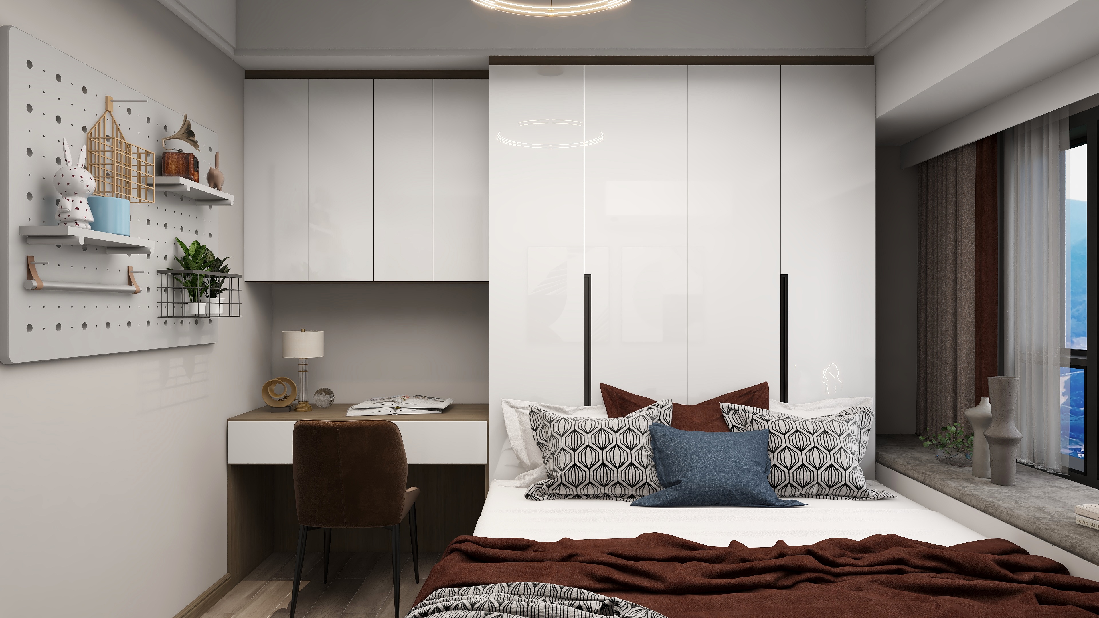 现代轻奢风格温馨之家-40