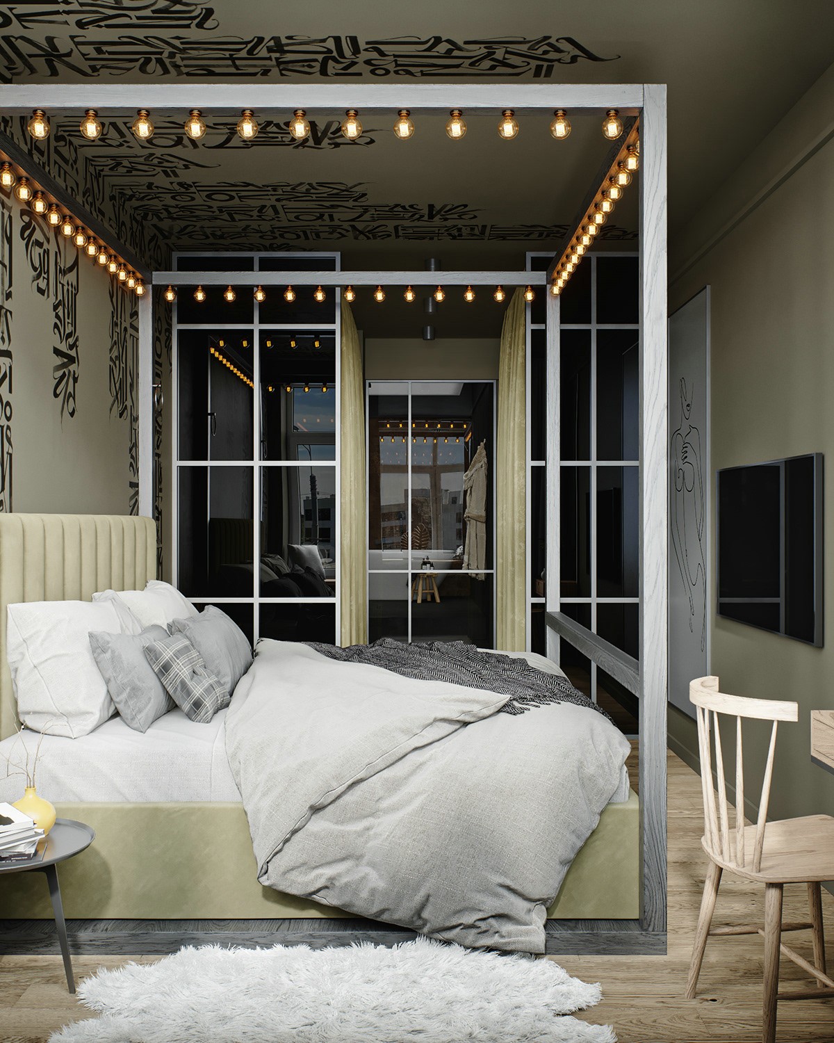 97平米 圣彼得堡工业风空间设计-20