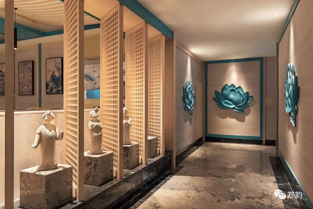 苏州莲之韵养生足浴会所——新中式美学典范-10