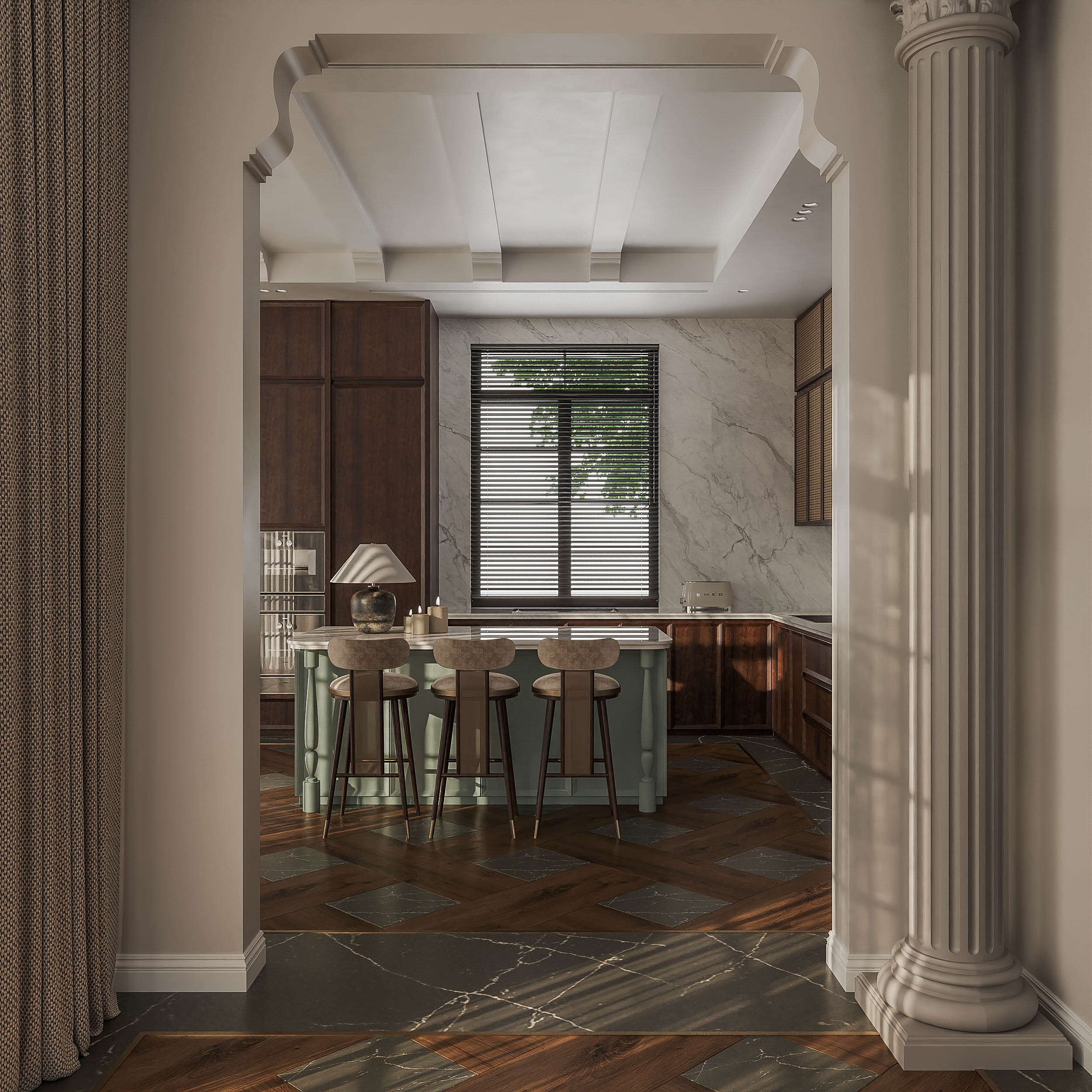 MID-CENTURY MIXED TRADITIONAL-4