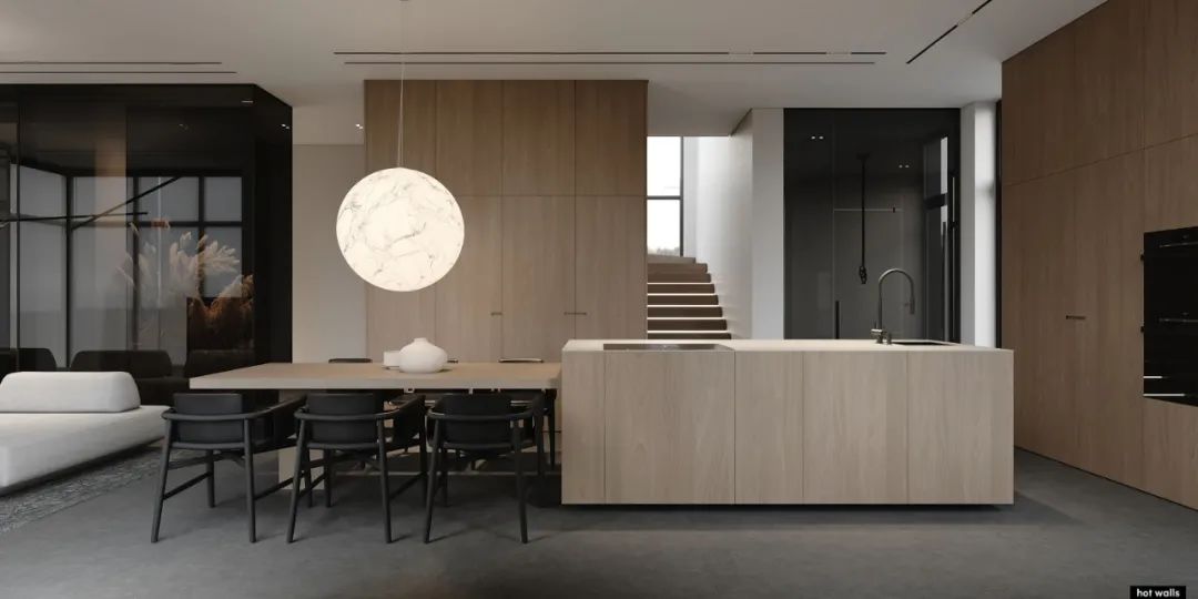 灰木色高级感住宅丨Hot Walls-99