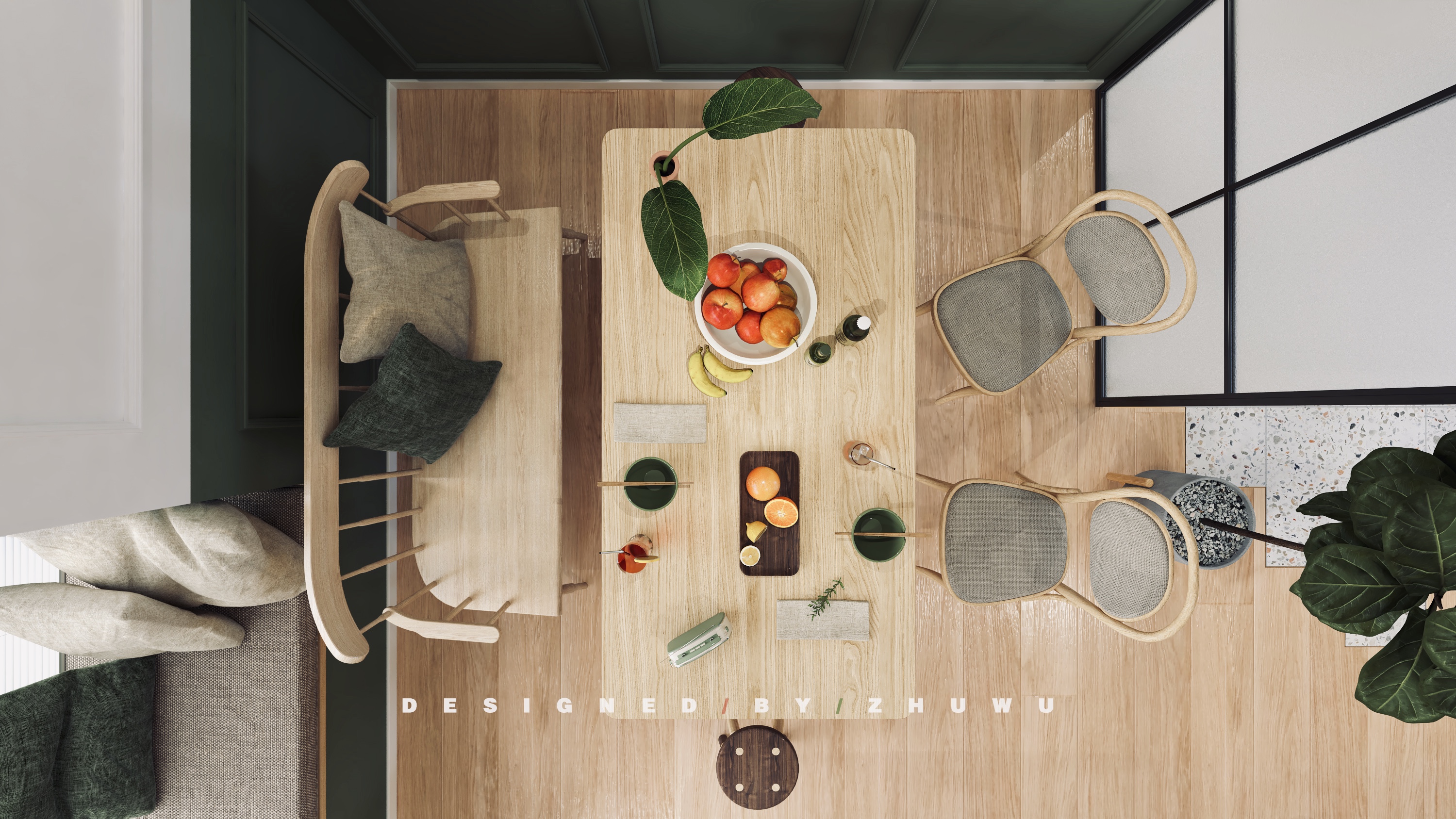 98㎡北欧复古混搭家装 | 低成本个性体验-30