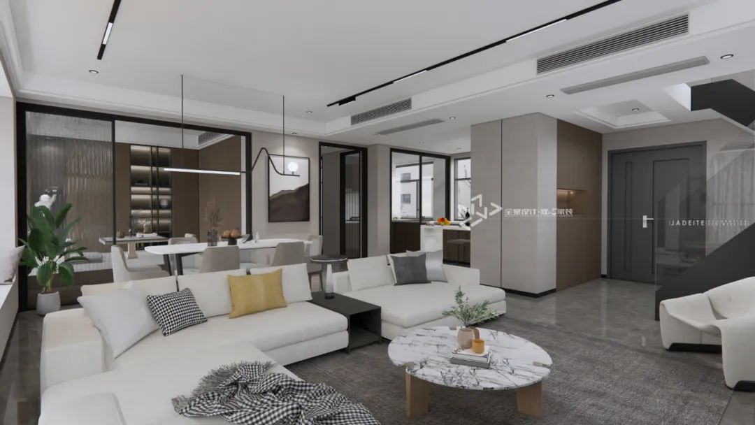 黑白灰调,塑造高级质感家居空间丨中国苏州丨袁相南-43