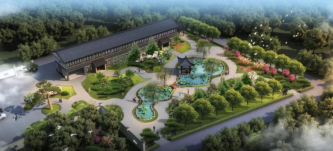 调元纪念馆 | 书法研究院与万卷楼的室内设计之美-0