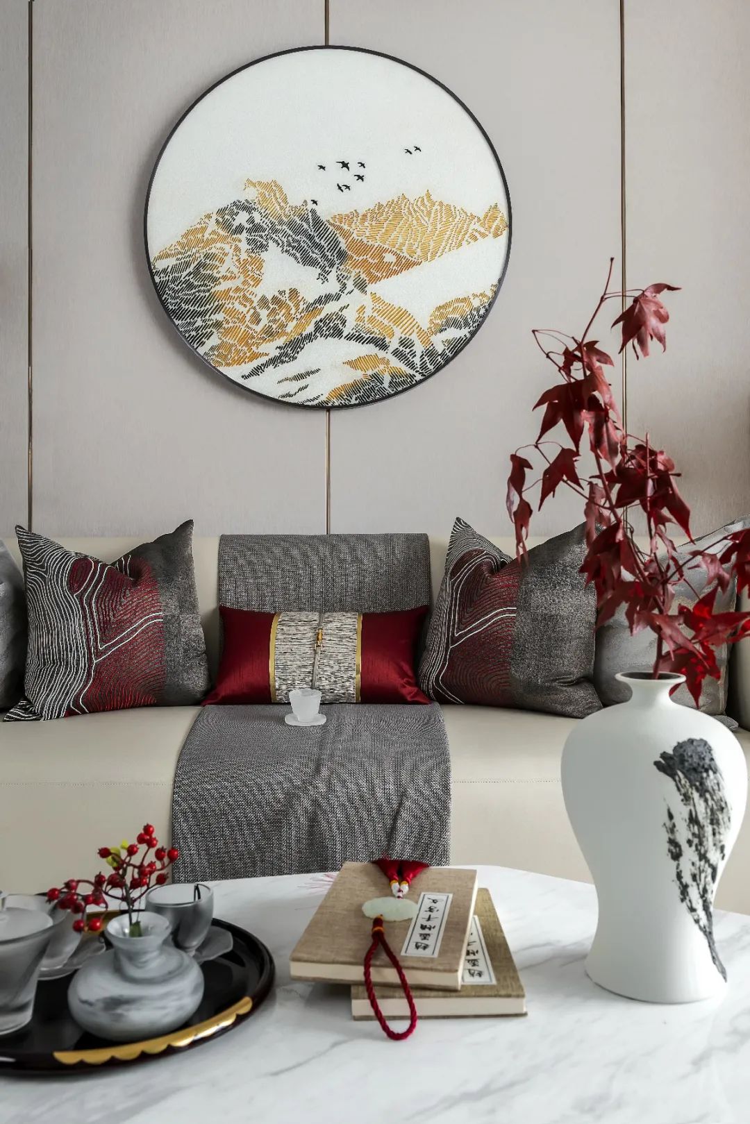 金地格林世界③120 户型 | 东方禅意下的现代温馨之家-22