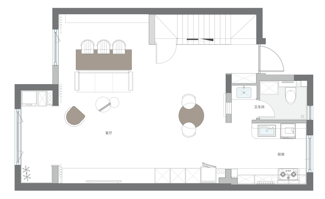 形学之上·津南•鲁能泰山 170㎡纯净错落住宅设计丨中国津南丨末那识-23