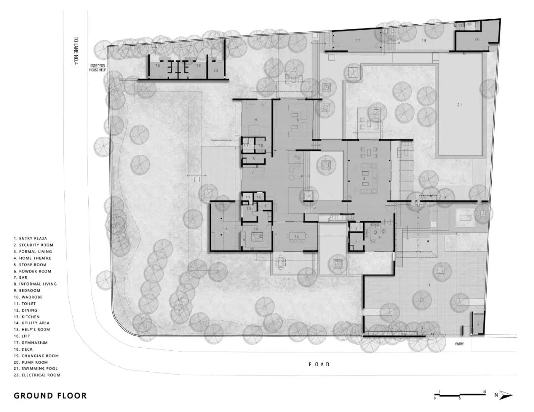 印度 Mindspace 建筑事务所打造流动空间与解构主义-26