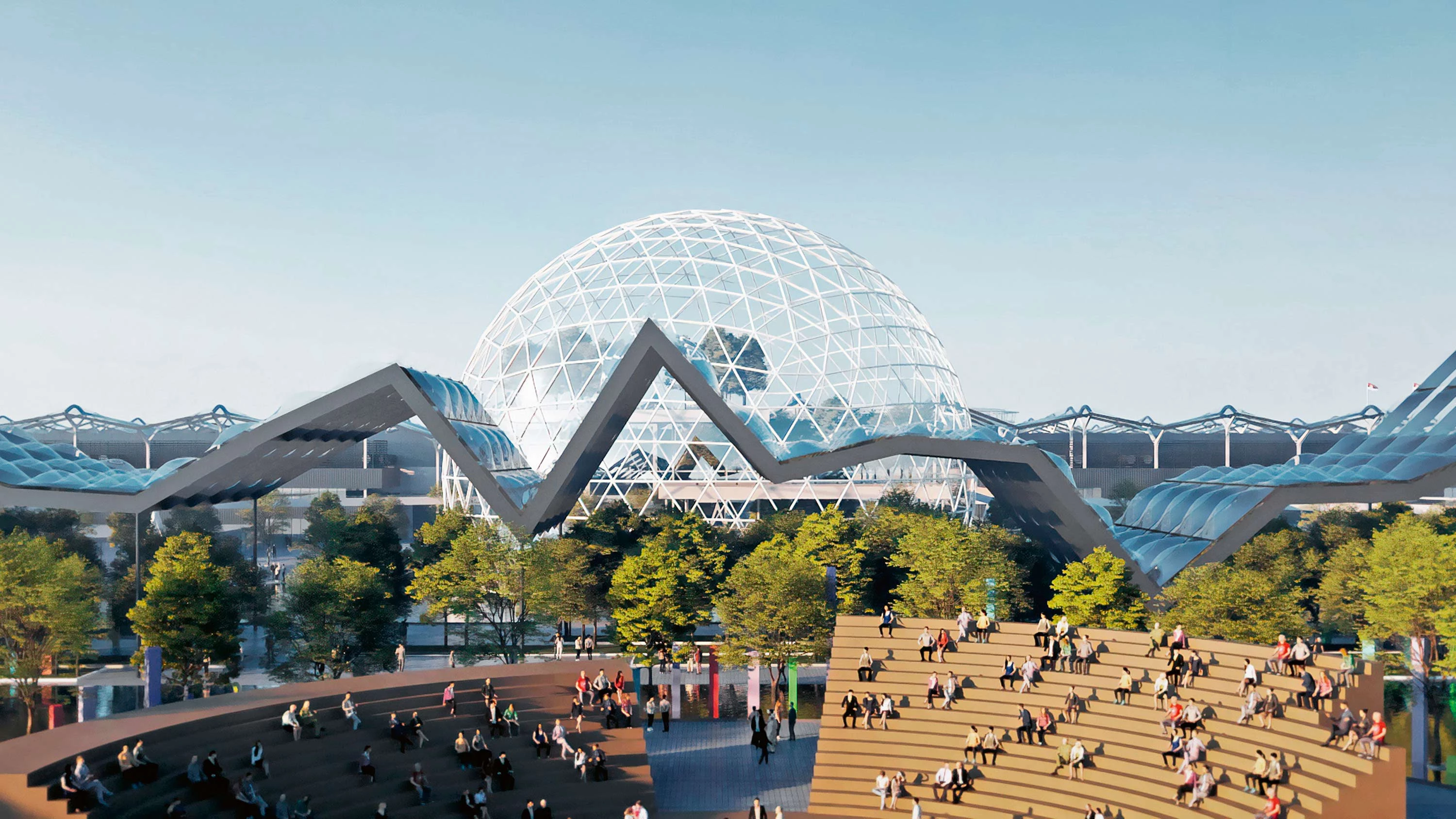 贝尔格莱德 2027 年世博会丨西班牙 Fenwick Iribarren Architects-0