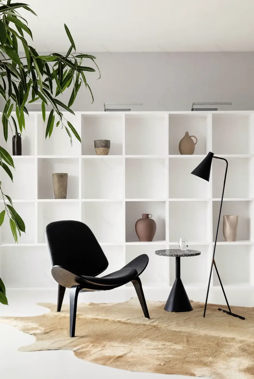 巴塞罗那日式北欧风公寓设计-7