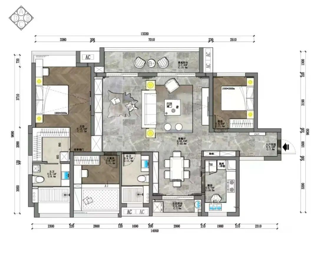 佛山绿城桂语兰庭丨中国佛山丨佛山市东成至盛装饰有限公司-16