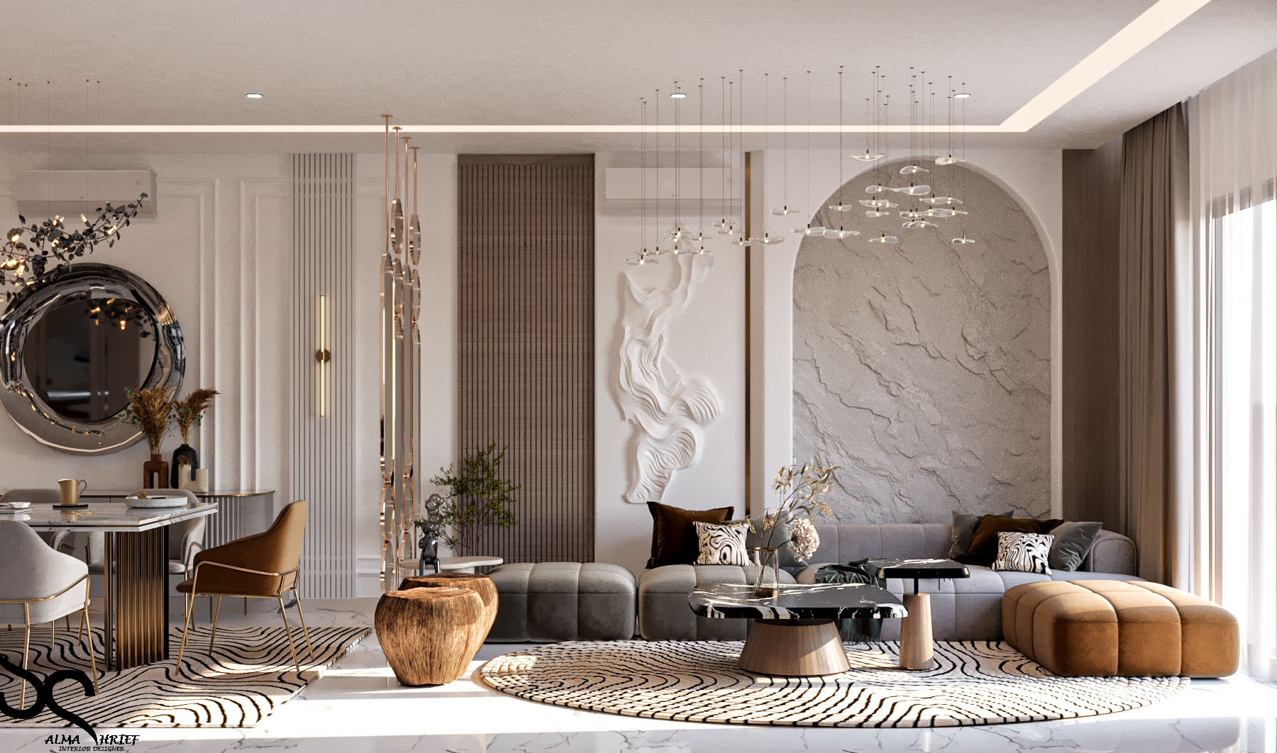 主别墅接待处丨SALMA SHRIEF-7