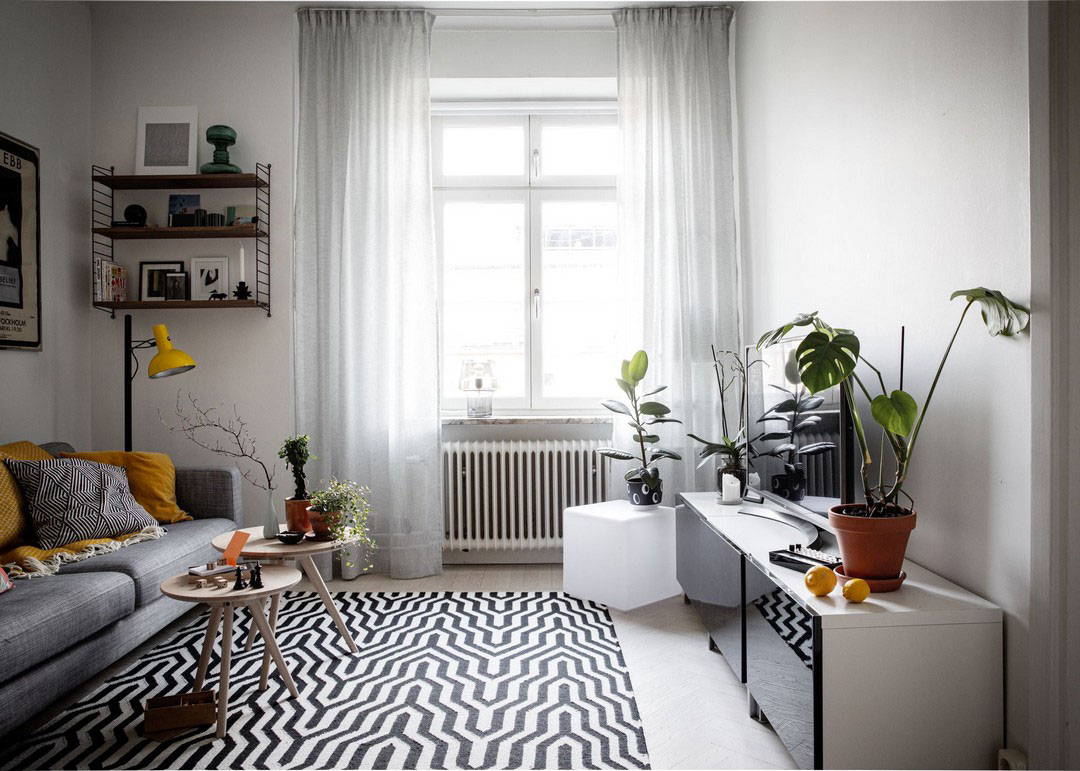 30 平米瑞典公寓的活力设计与巧妙布局-6