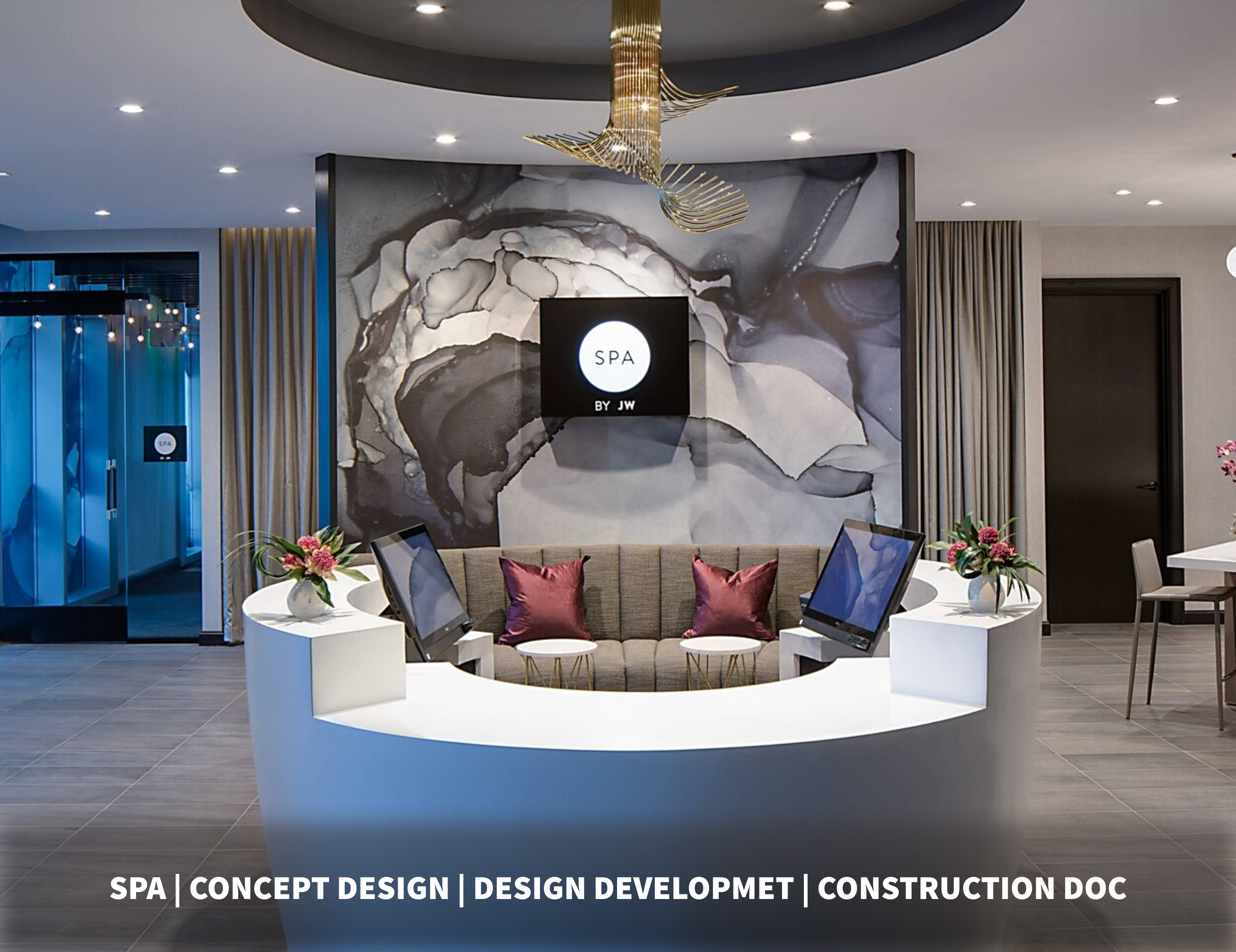 JW 万豪水疗中心丨美国奥斯汀丨Simeone Deary Design Group-2